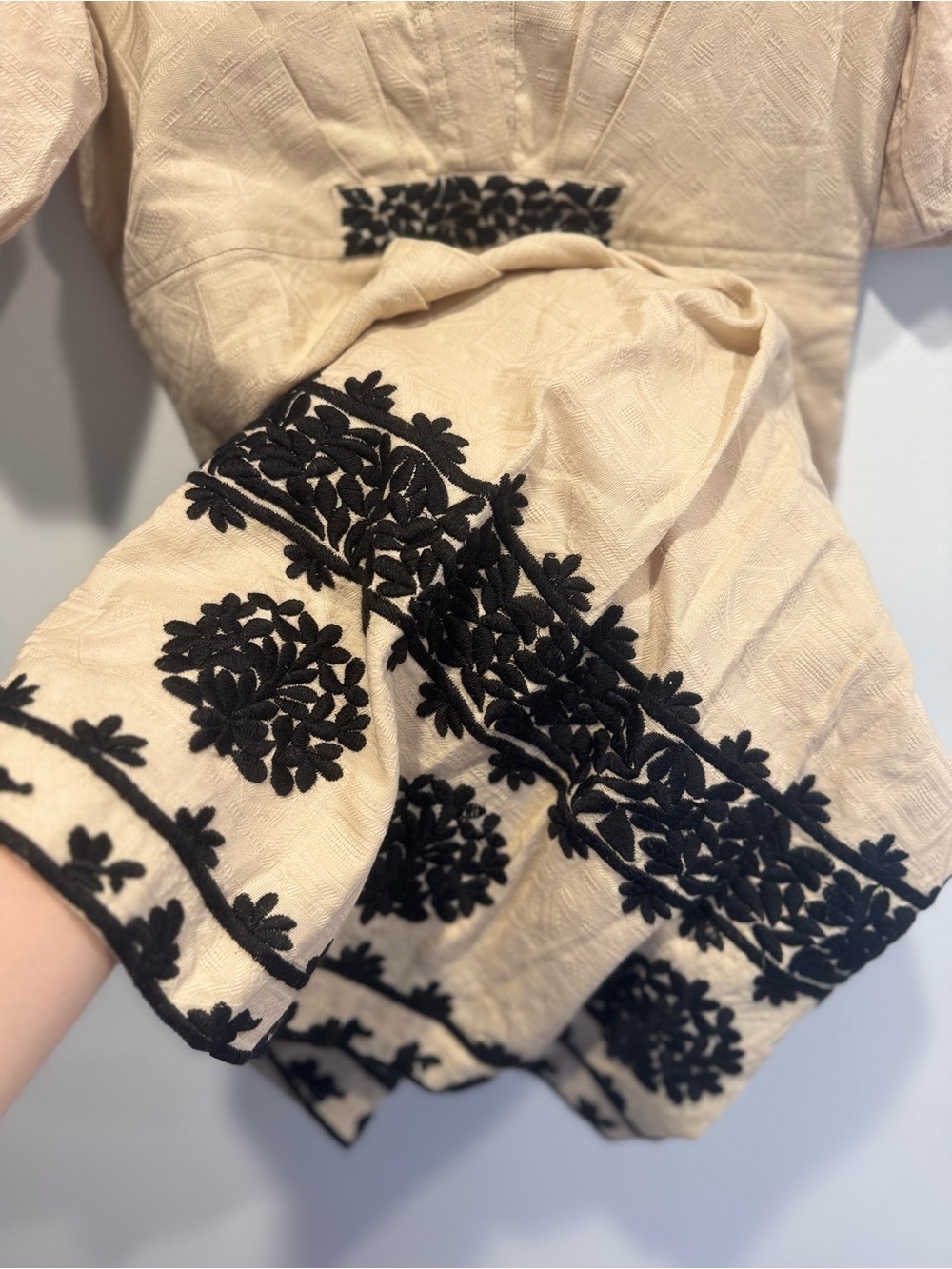 Anthropologie Orla Embroidered Mini Dress - Picture 5 of 7